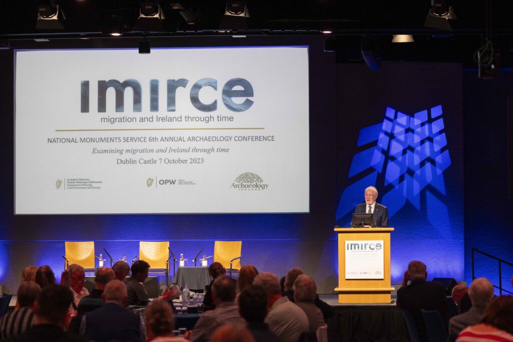 Minister makes opening address at a conference