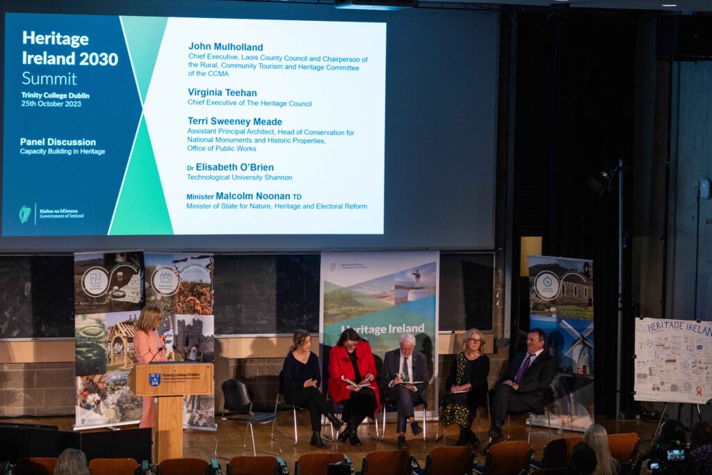 Panel Discussion at Heritage Ireland Summit