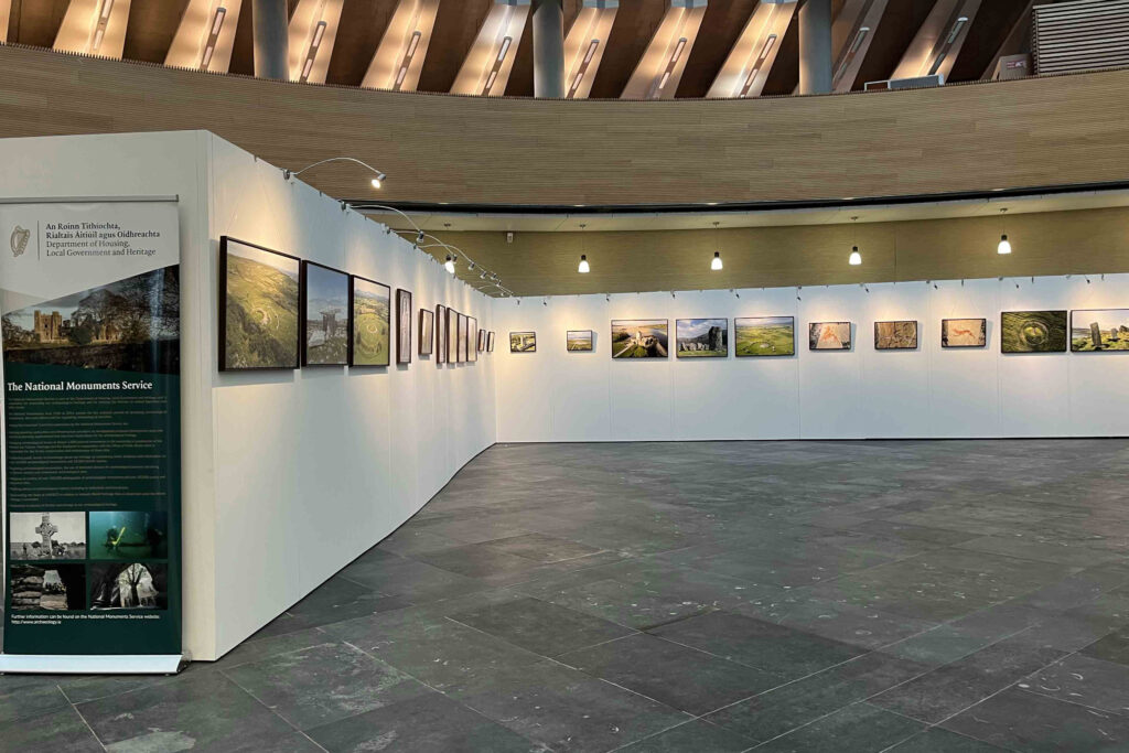 Gallery View of Exhibition at OPW Headquarters in Trim, County Meath 