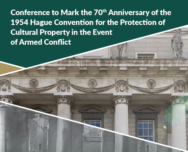 Conference to Mark the 70th Anniversary of the 1954 Hague Convention Poster